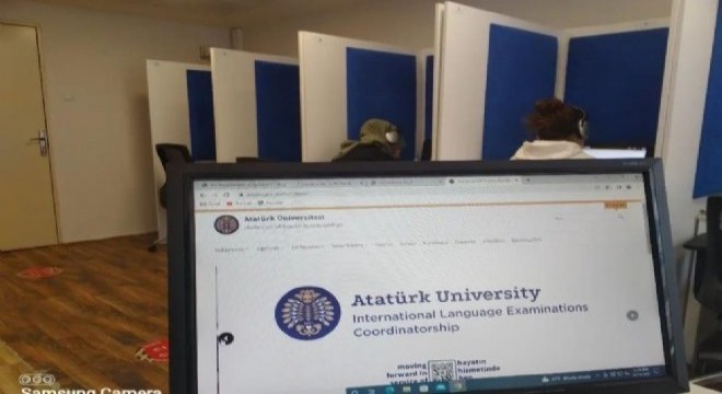ATAUNİV de Uluslararası dil sınavları başarıyla uygulanıyor