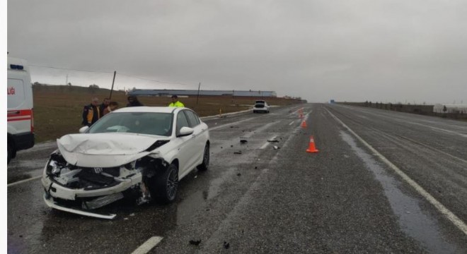 Bingöl yolunda trafik kazası