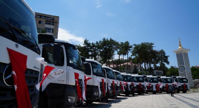 Büyükşehir den 19. Hizmet filosu