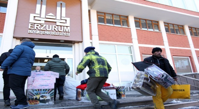 Büyükşehir den yardım seferberliği