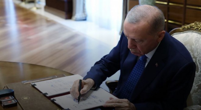 Erdoğan YAŞ kararlarını imzaladı