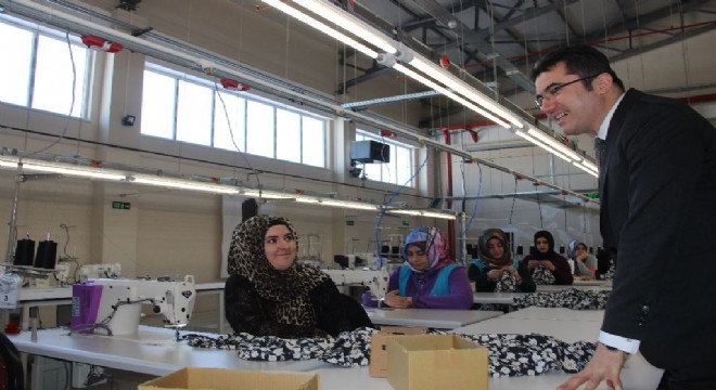 Vali Memiş Tekstilkent’te inceleme yaptı