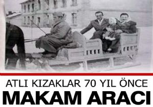 Atlı Kızaklar bir zamanlar makam aracıydı