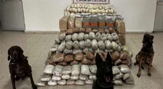 324 kilo uyuşturucu ele geçirildi