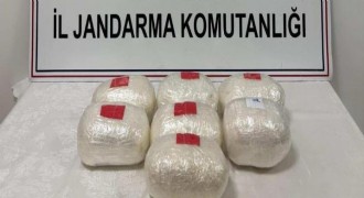 7 kilo metamfetamin ele geçirildi