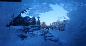 Soğuk rekoru Erzurum'da