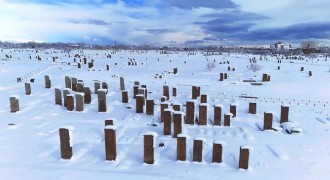 Tarih beyaza büründü